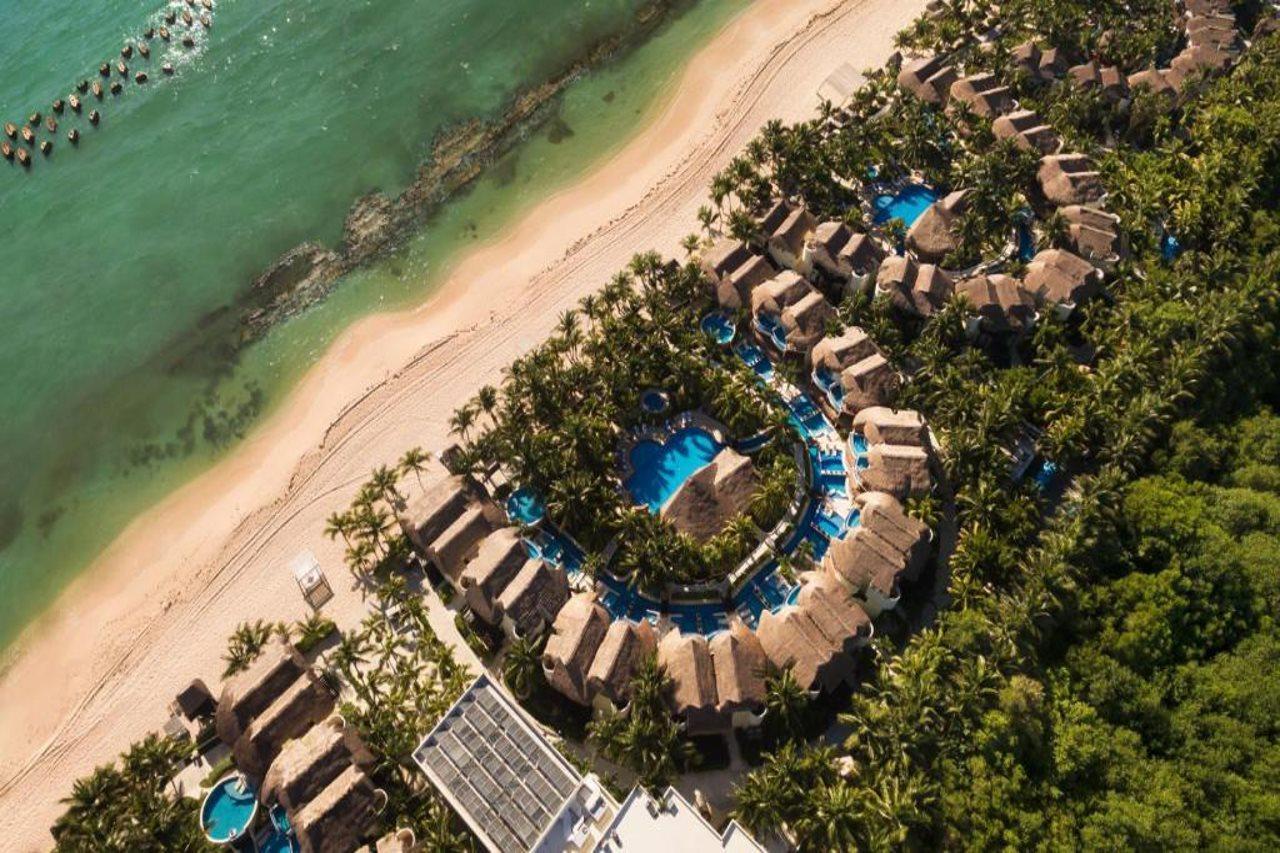 El Dorado Casitas Royale Catamaran, Cenote & More Inclusive (Adults Only) Puerto Morelos Buitenkant foto