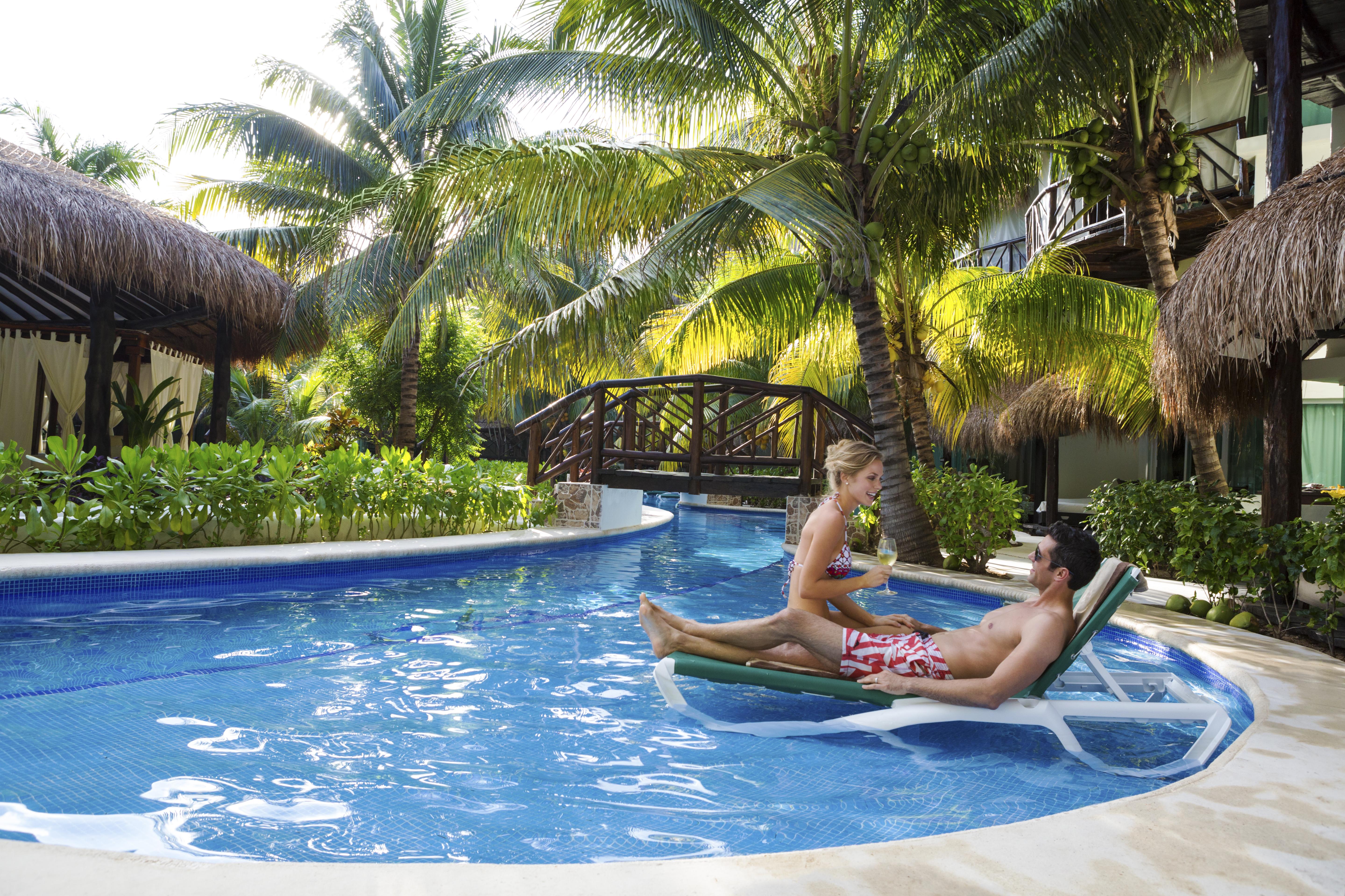 El Dorado Casitas Royale Catamaran, Cenote & More Inclusive (Adults Only) Puerto Morelos Buitenkant foto