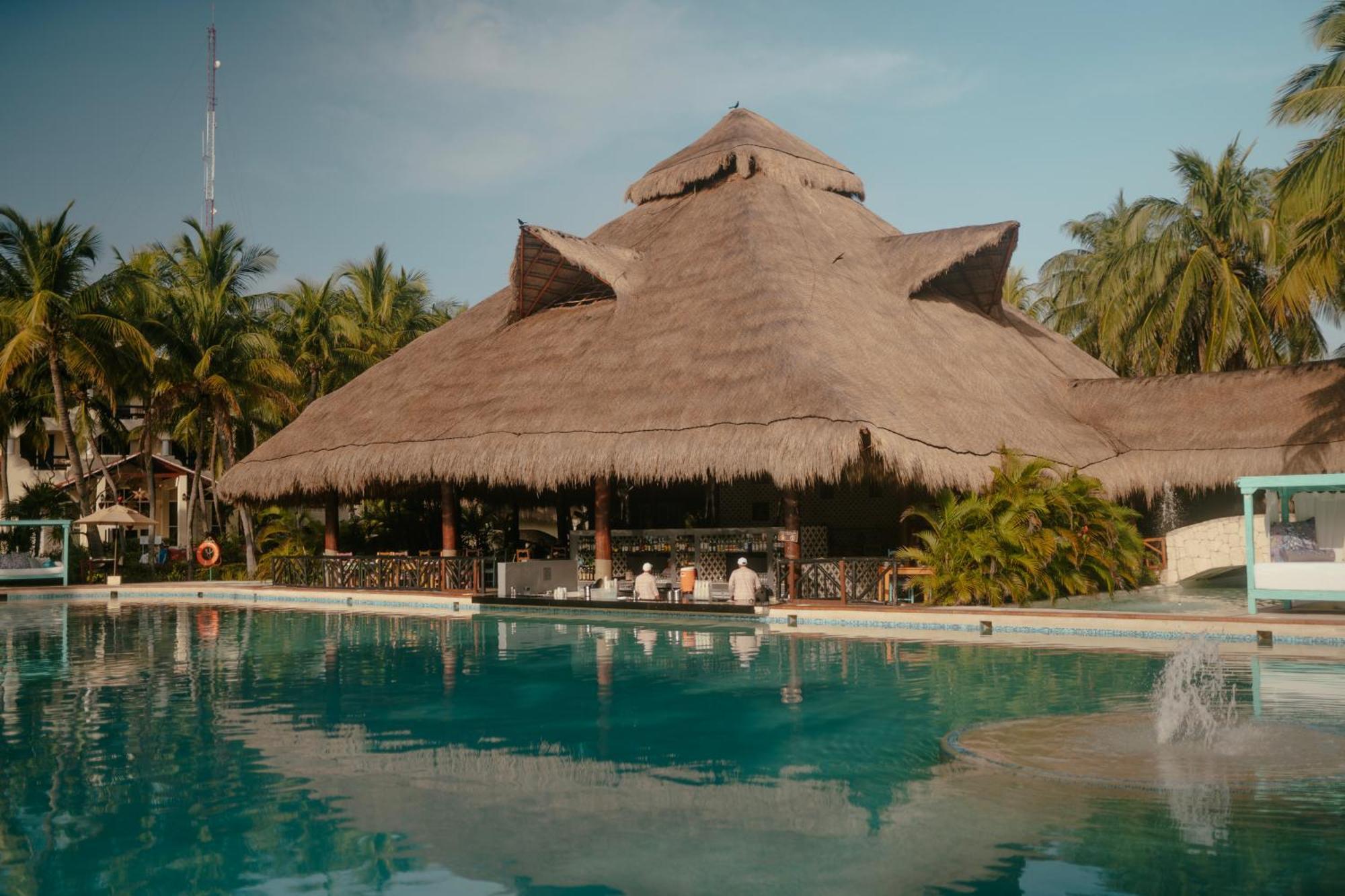 El Dorado Casitas Royale Catamaran, Cenote & More Inclusive (Adults Only) Puerto Morelos Buitenkant foto