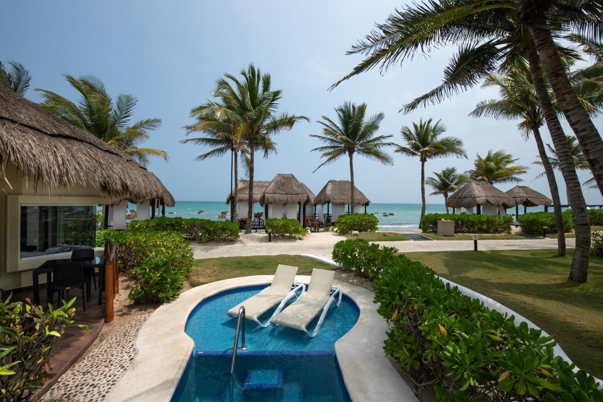 El Dorado Casitas Royale Catamaran, Cenote & More Inclusive (Adults Only) Puerto Morelos Buitenkant foto